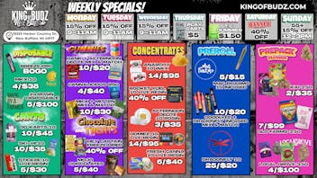 King of Budz - New Buffalo Shop New Buffalo's Lowest Prices !!!
