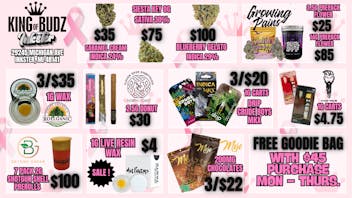 King of Budz Inkster Inkster Weekly Deals!
