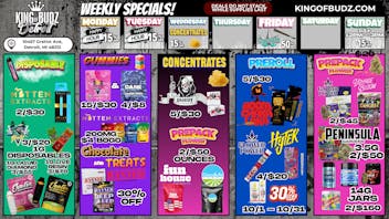 King of Budz - Detroit KOB DETROIT - Daily Deals!!!