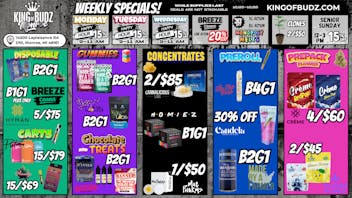 King of Budz - Monroe MONROE WEEKLY DEALS 10/20-10/26