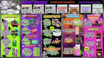 King of Budz Taylor Taylor Weekly Deals!