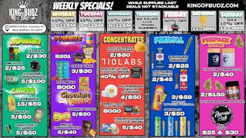 King of Budz - New Buffalo Shop New Buffalo's Lowest Prices !!!