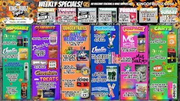 King of Budz Taylor Taylor Daily Deals