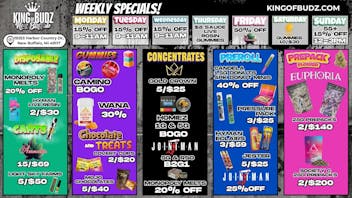 King of Budz - New Buffalo Shop New Buffalo's Lowest Prices !!!