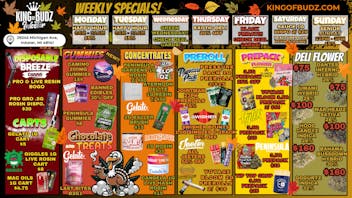 King of Budz Inkster Holiday Specials with K.O.B Inkster!