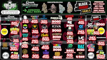 King of Budz - Monroe MONROE GREEN WEDNESDAY & BLACK FRIDAY DEALS!