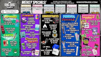 King of Budz Inkster 25 Days of Christmas: Week 1!