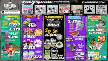 King of Budz - Monroe MONROE WEEKLY DEALS
