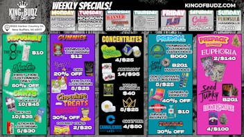 King of Budz - New Buffalo Shop New Buffalo's Lowest Prices !!!