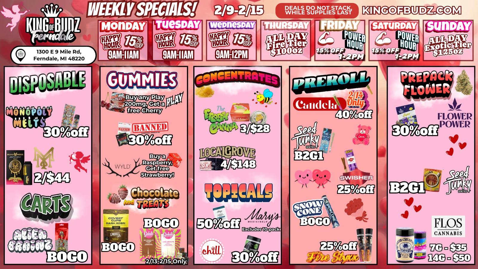 King of Budz - Ferndale 💖LOVE AT FIRST TOKE! KOB FERNDALE💖