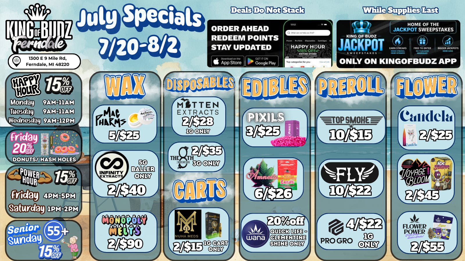 King of Budz - Ferndale ☀️Summer Deals @ KOB Ferndale☀️