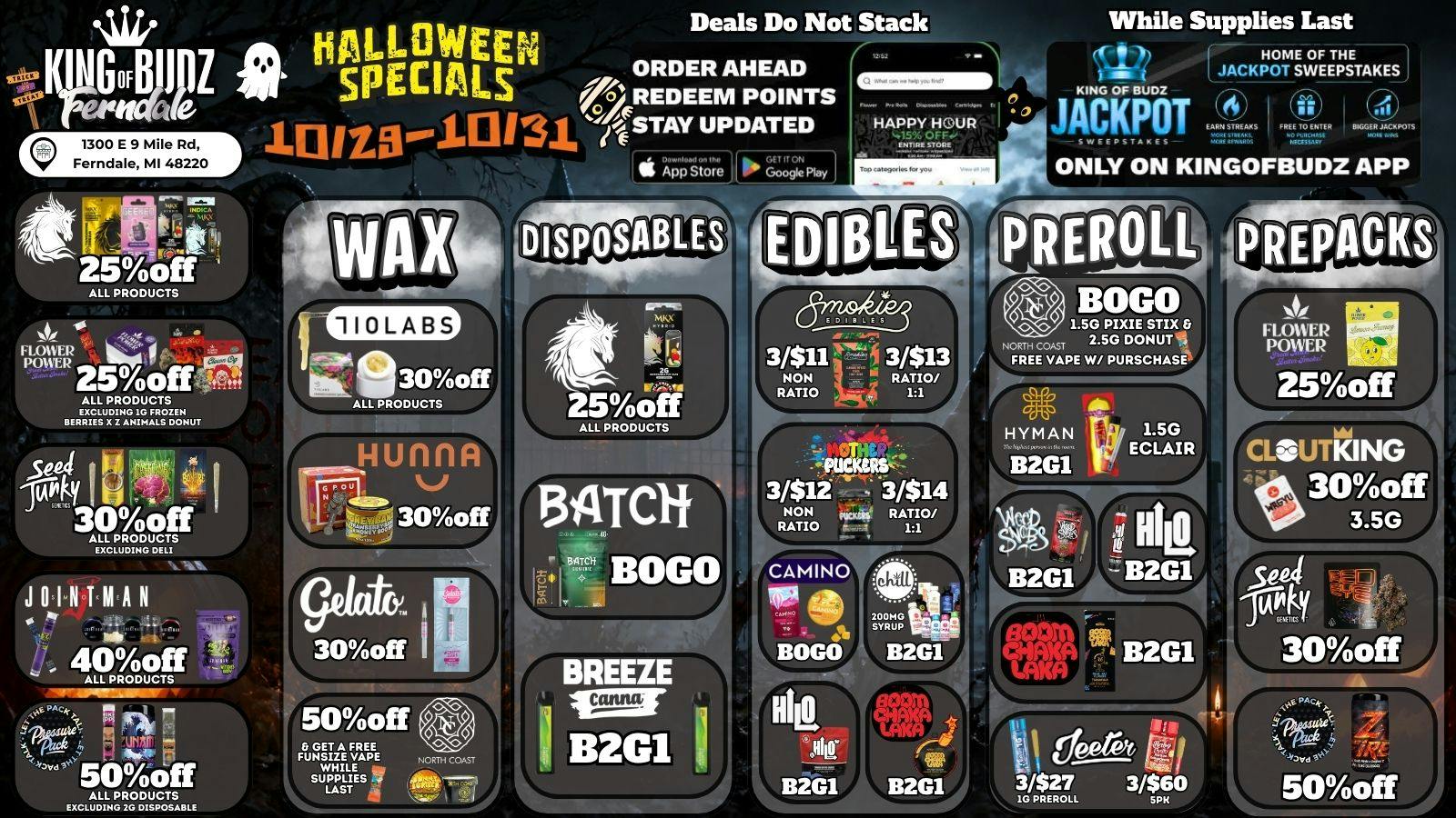King of Budz - Ferndale Halloween Weekend at KOB Ferndale