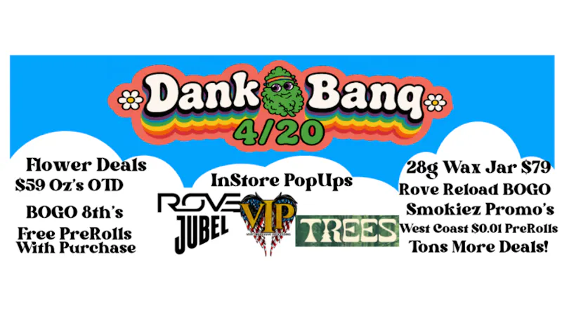 Dank Banq - Owasso 24/7 It's Happening... 4/20 At Dank Banq for 24hrs.