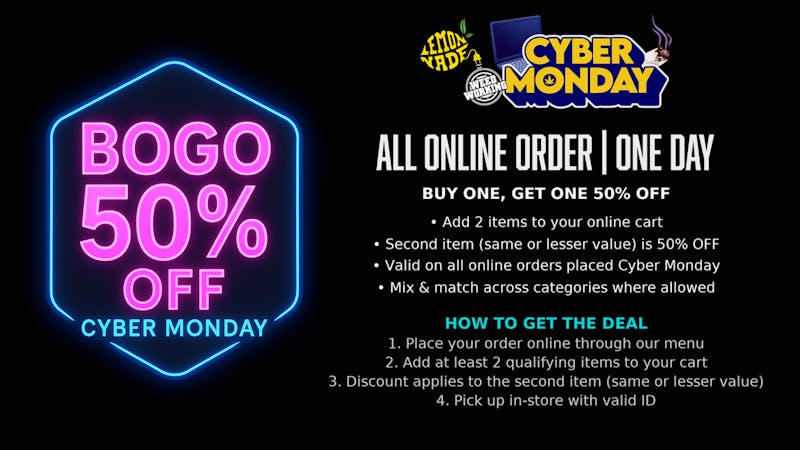 Lemonnade Van Nuys Cyber Monday - BOGO