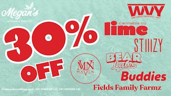 Megan's Organic Market - SLO 30% Off Every Friday