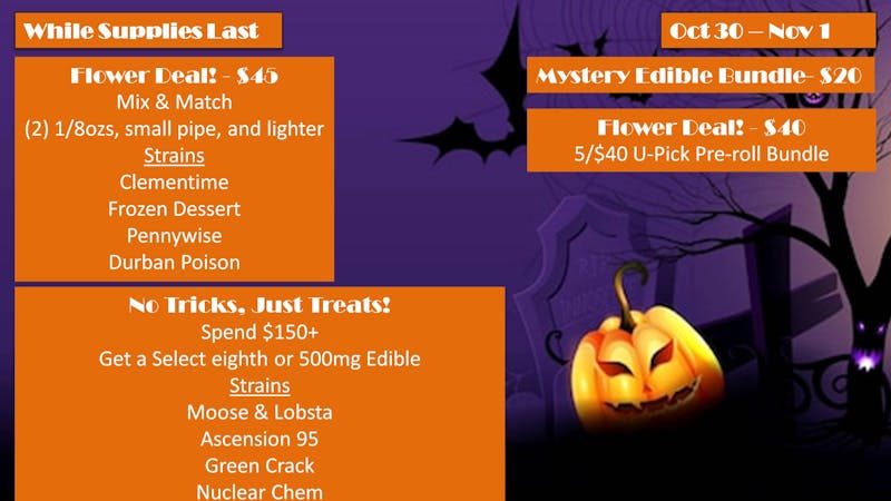 Lakewood Cannabis - Standish Happy Halloween!