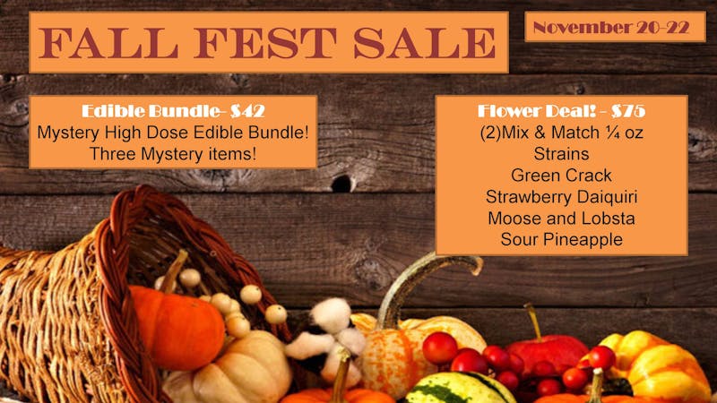 Lakewood Cannabis - Standish Fall Fest Sale!!