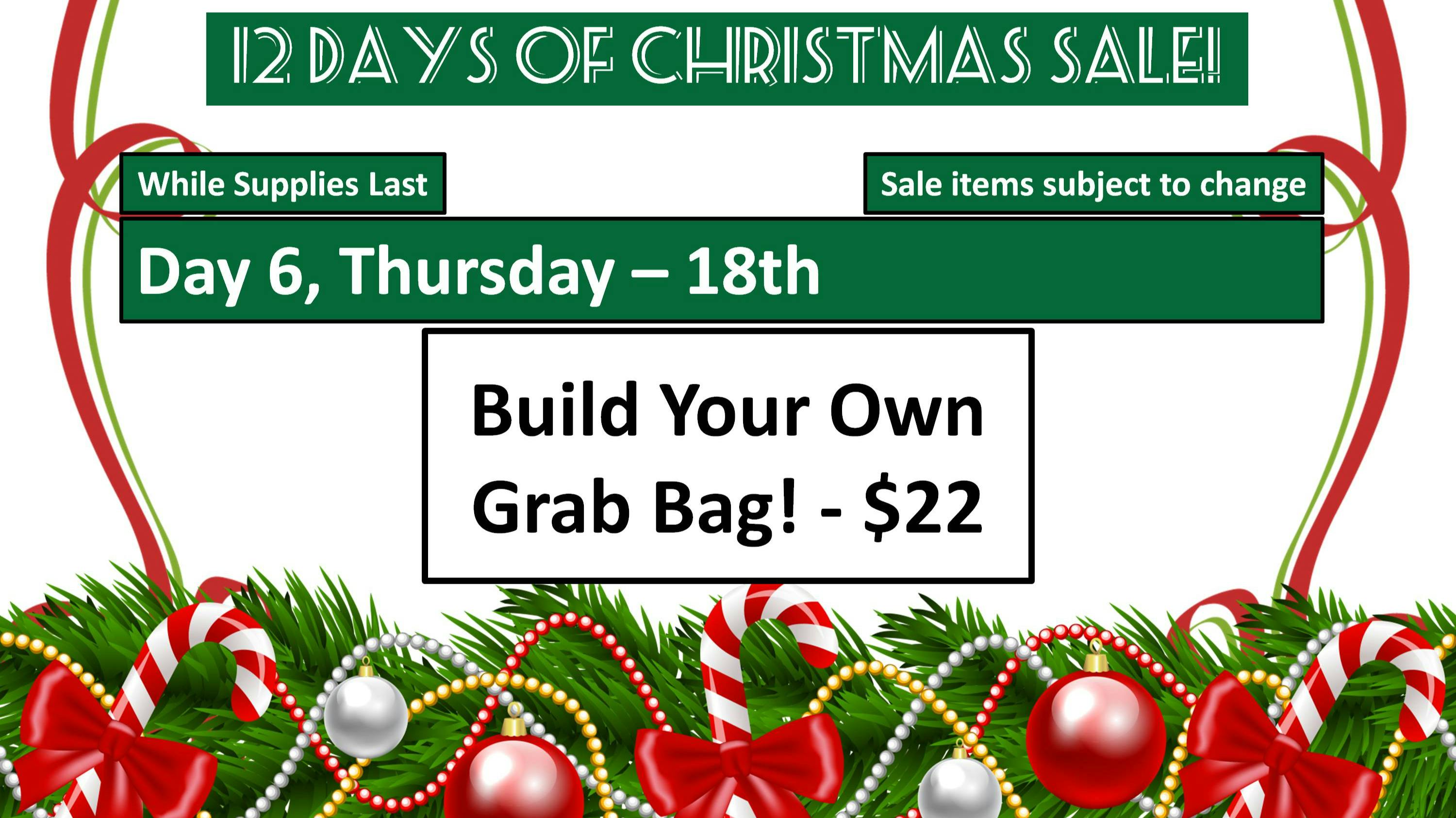 Lakewood Cannabis - Standish 2025 12 Days of Sales - Day 6