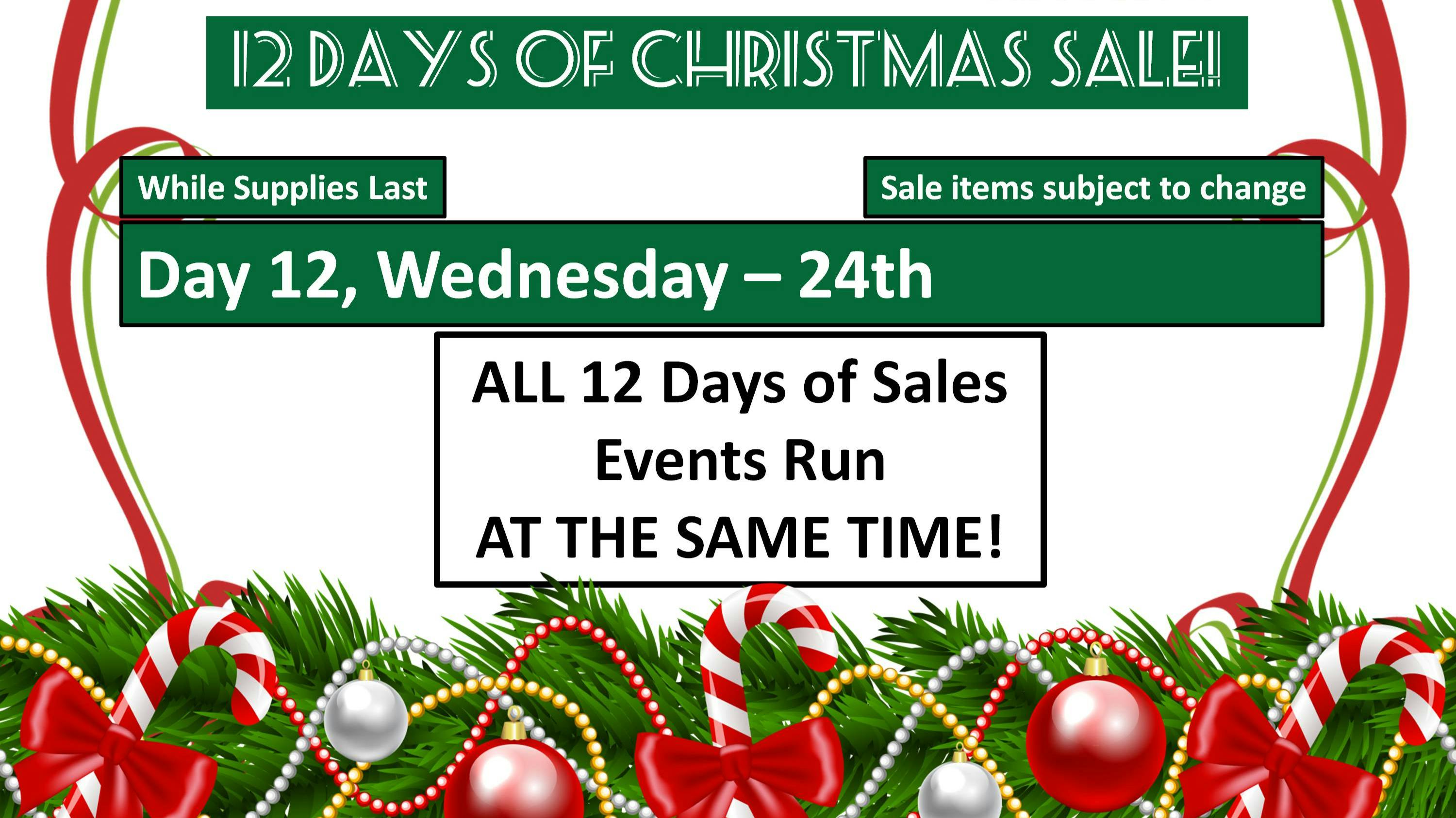 Lakewood Cannabis - Standish 2025 12 Days of Sales - Day 12