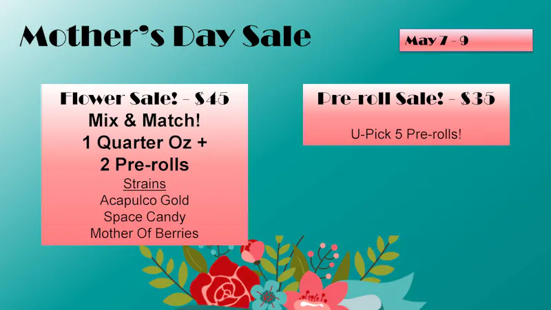 Lakewood Cannabis - Standish Mother's Day Sale!
