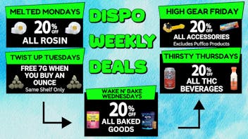 Dispo Hazel Park 🗓️DISPO WEEKLY DEALS🗓️