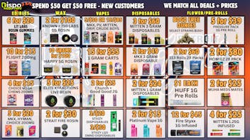 Dispo Hazel Park 😎BOGO OUNCES ALL WEEKEND➡️FREE $50 NEW CUSTOMERS