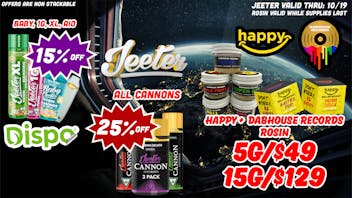 Dispo - Whitmore Lake 15G ROSIN➡️$129🤯15% OFF JEETER + 25% OFF CANNONS