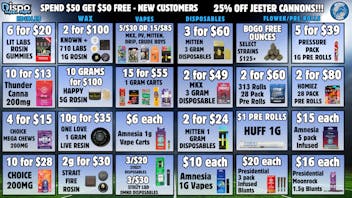 Dispo Hazel Park DISPO🎁FREE $50➡️NEW CUSTOMERS💰