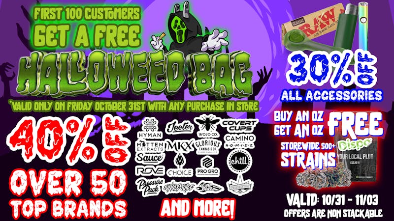 Dispo Hazel Park 🎃1ST 100 FREE GIFT BAG🎃B1G1 OZ STOREWIDE+40% OFF