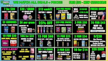 Dispo Romeo 🦃OPEN TIL MIDNIGHT⏰FREE $50➡️NEW CUSTOMERS🔥