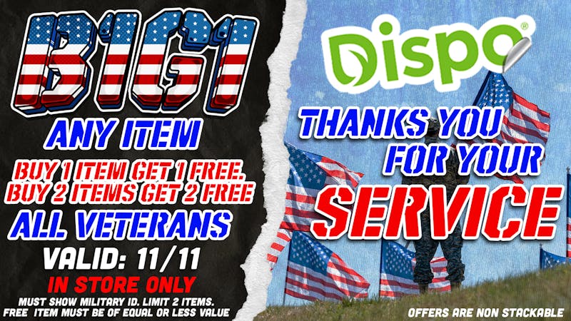 Dispo Bay City North 🇺🇸VETERANS, GET ANY 2 ITEMS FREE!!🪖THANK YOU💙