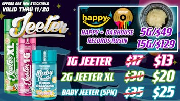 Dispo - Whitmore Lake 🤯BELOW STATE MIN JEETER SALE - ENDS 11/20😱