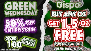 Dispo Romeo 🤯BUY 1 OZ GET 1.5 OZ FREE🤑50% OFF ENTIRE STORE🎁