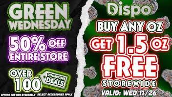Dispo - Whitmore Lake 🤯BUY 1 OZ GET 1.5 OZ FREE🤑50% OFF ENTIRE STORE🎁