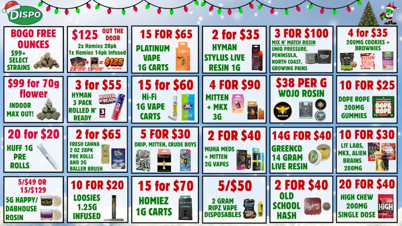 Dispo Bay City North 🎅🏼$50 Free🎄New Customers🎁
