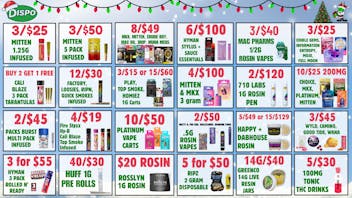 Dispo - Whitmore Lake 🎅🏼$50 Free🎁New Customers🎄15G/$129 ROSIN🎁