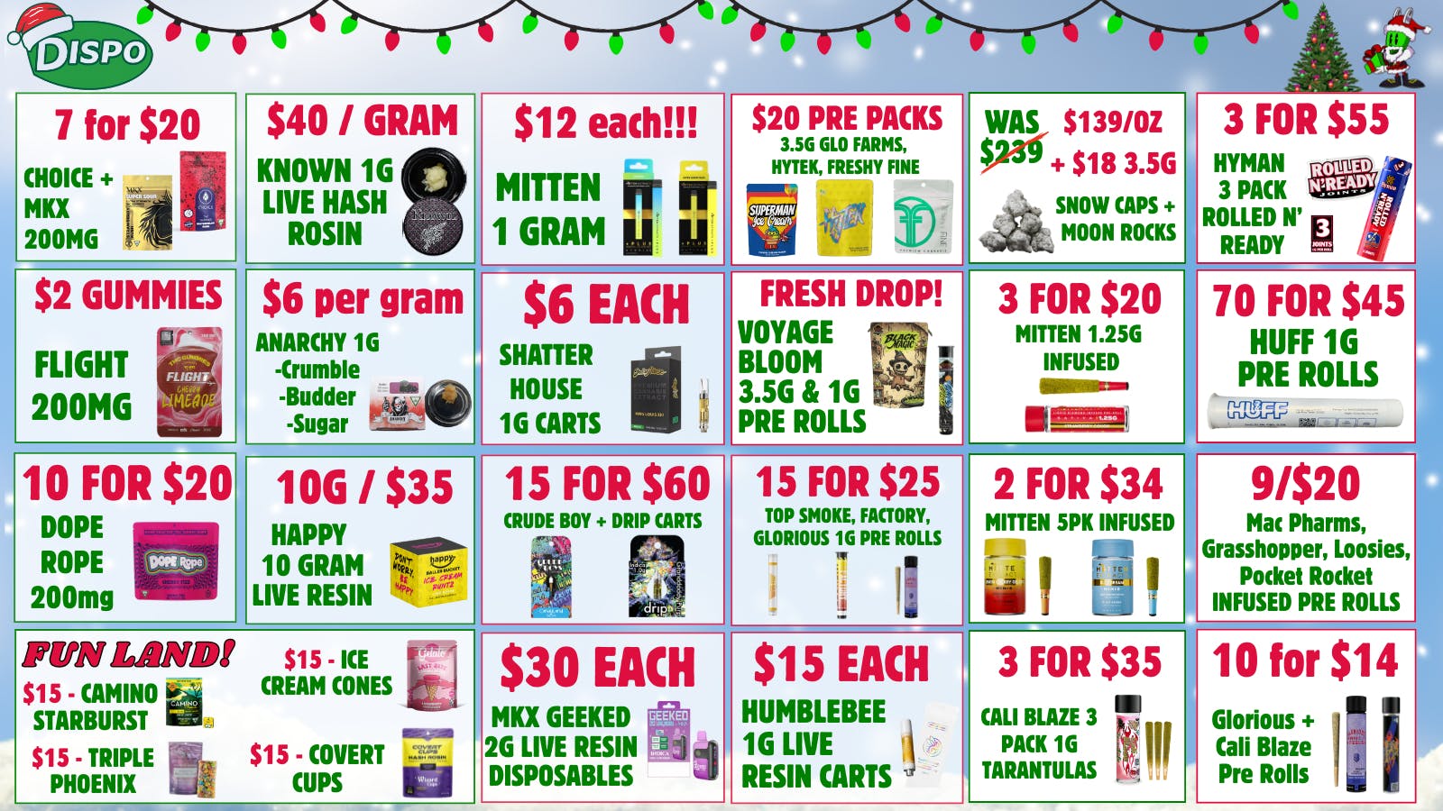 Dispo Romeo 🎅🏼DISPO CHRISTMAS DEALS🎄FREE $50 NEW CUSTOMERS