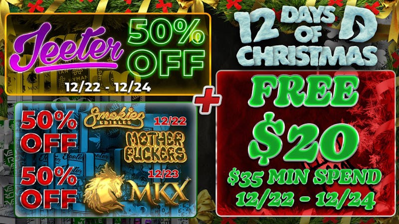 Dispo Bay City North 🤯FREE $20 EACH DAY🎁🎅🏼50% OFF JEETER🎁🎄