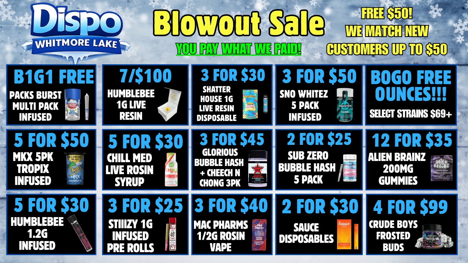 Dispo - Whitmore Lake 🎁YOU PAY WHAT WE PAID🎁BLOWOUT SALE🤯