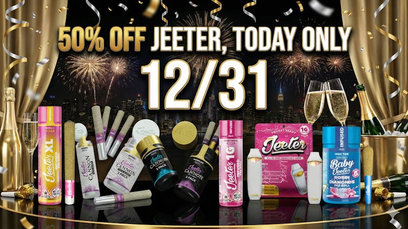 Dispo Hazel Park 😱50% OFF JEETER - 12/31 ONLY🎉