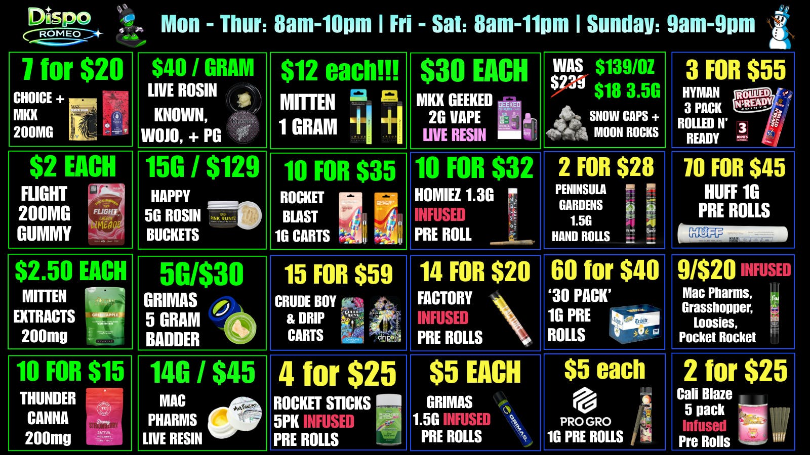 Dispo Romeo 😱NO 24% TAX HERE!!🚫DISPO IS NOT RAISING PRICES😎