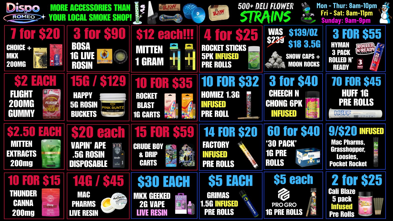 Dispo Romeo 😱NO 24% TAX HERE!!🚫DISPO IS NOT RAISING PRICES😎