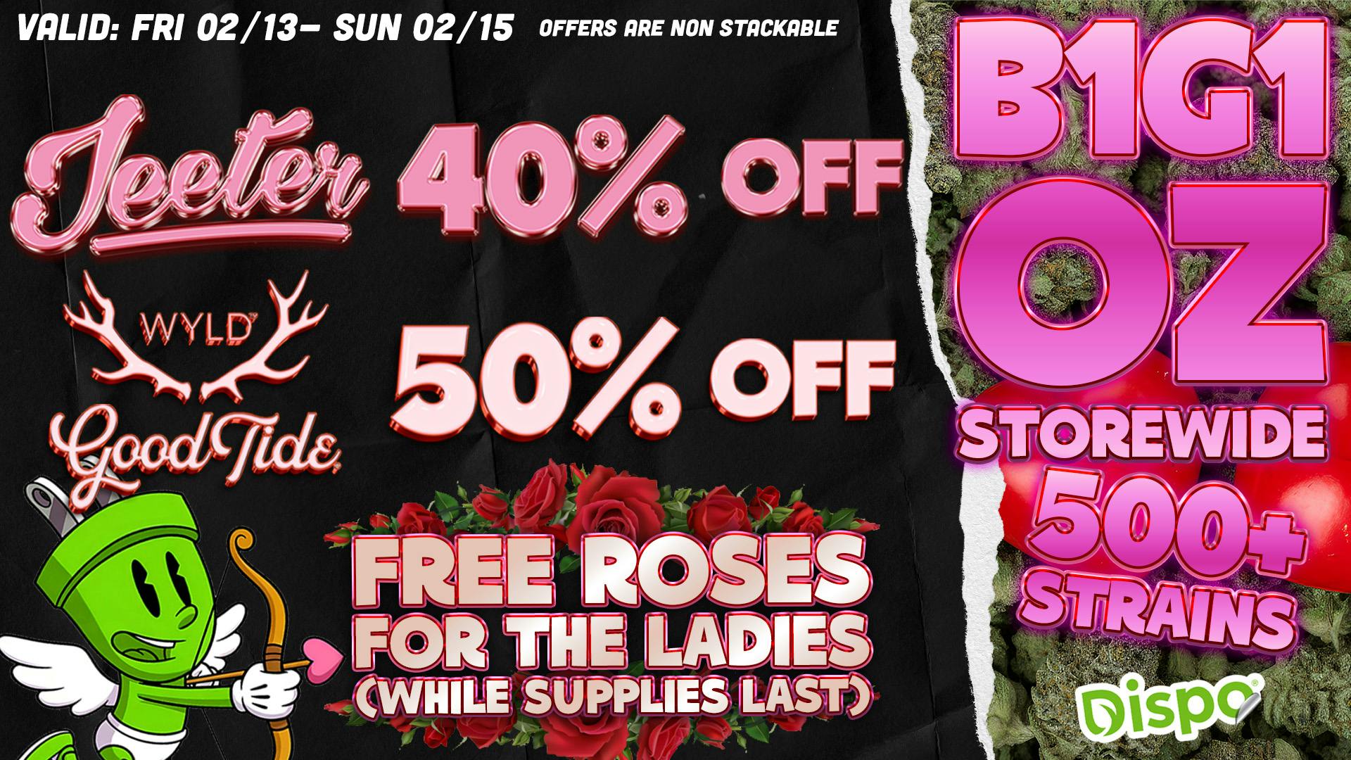 Dispo Bay City North JEETER 40% OFF🎁WYLD + GOOD TIDE 50% OFF🤯