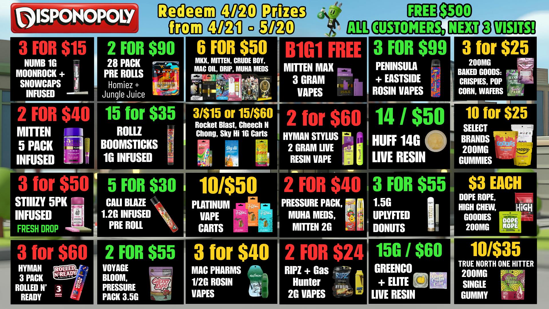 Dispo - Whitmore Lake 🎲B1G1 FREE OUNCES🎰+ $500 FREE ALL CUSTOMERS💰