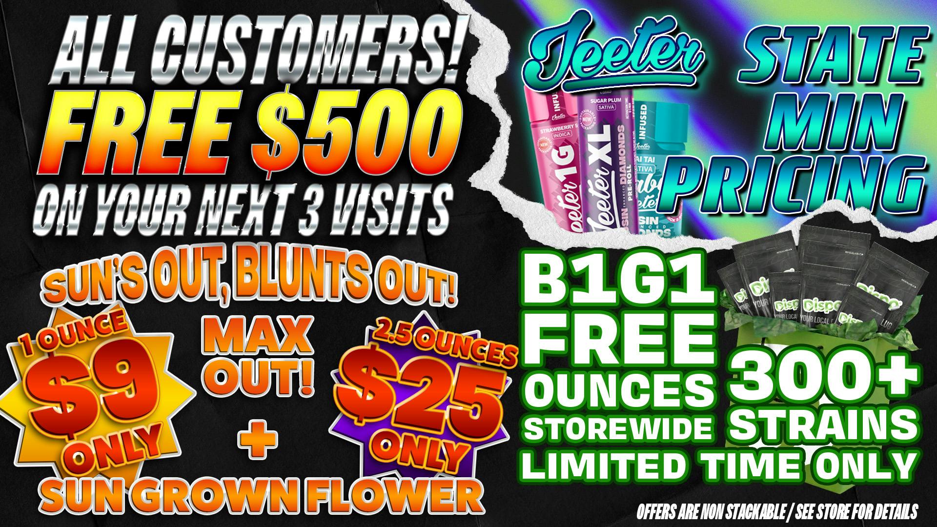 Dispo Hazel Park 🎁$500 FREE, ALL CUSTOMERS🎁$25 2.5OZ FLOWER🌼