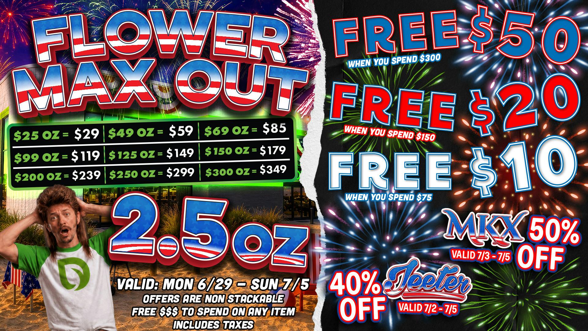 Dispo Hazel Park ❤️FREE $50💙50% OFF MKX🇺🇸40% OFF JEETER😈