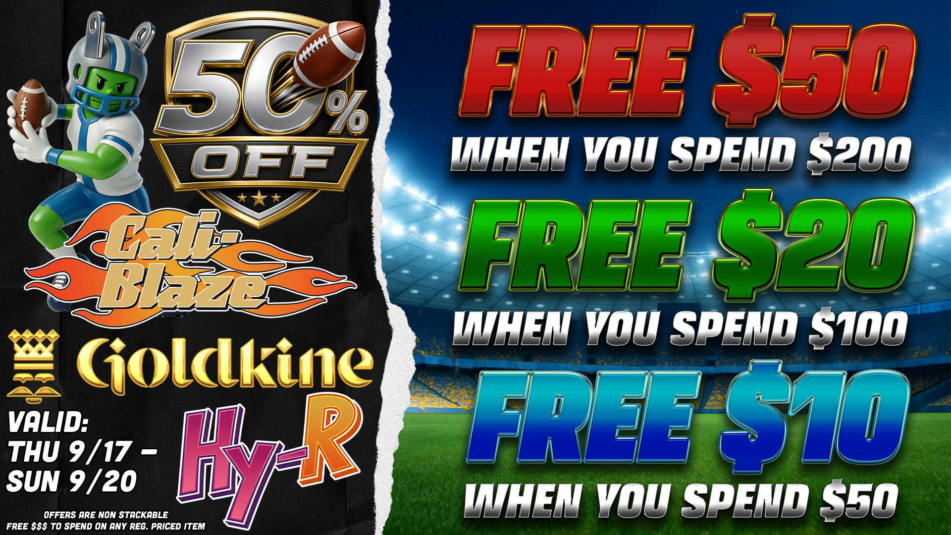Dispo Bay City North 🎁FREE $50🎁50% OFF HY-R, GOLDKINE, CALI BLAZE🔥