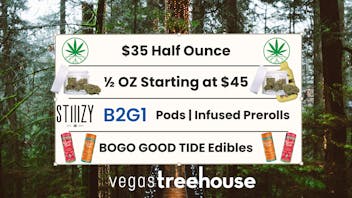 Vegas Treehouse DAILY DEALS AT VEGAS TREEHOUSE