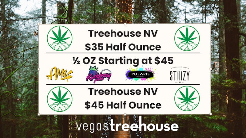 Vegas Treehouse DAILY DEALS AT VEGAS TREEHOUSE