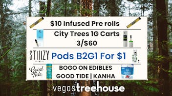 Vegas Treehouse DAILY DEALS AT VEGAS TREEHOUSE